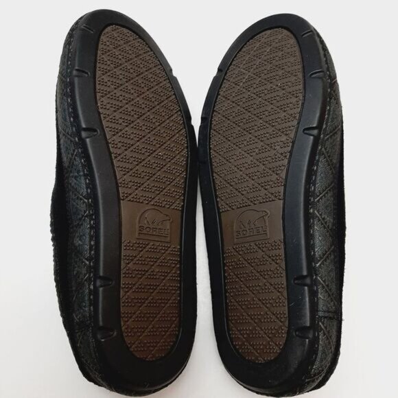 Sorel Black Women's Slippers - Picture 11 of 12